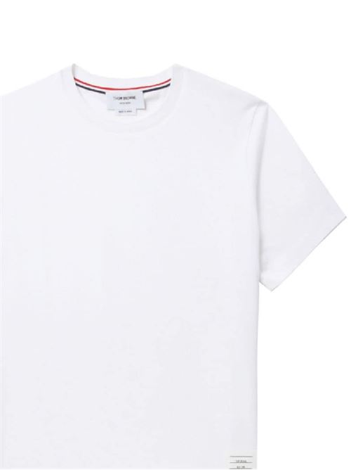 T-shirt con spacco laterale THOM BROWNE | MJS067A00042100